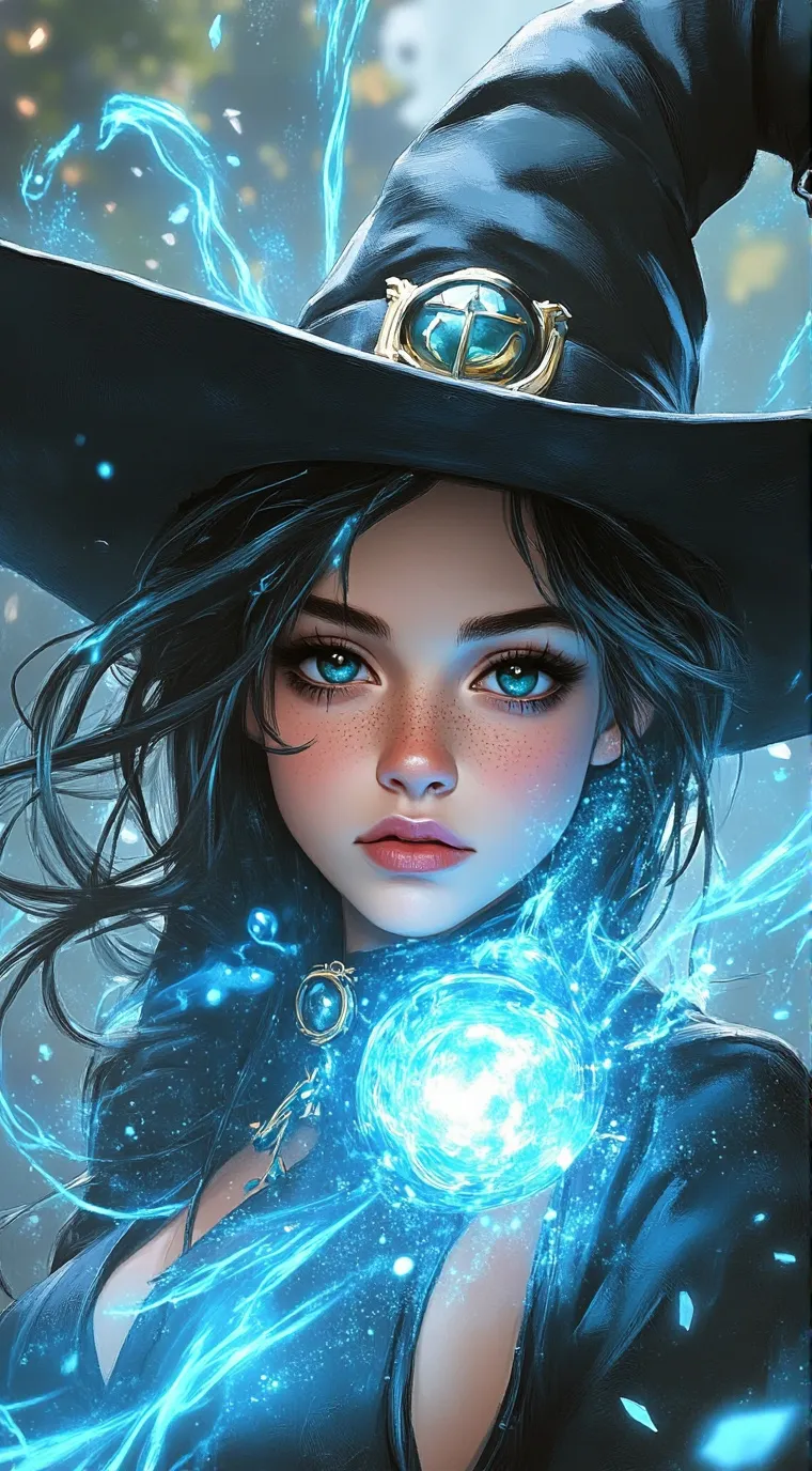 ai character: Black hat  background
