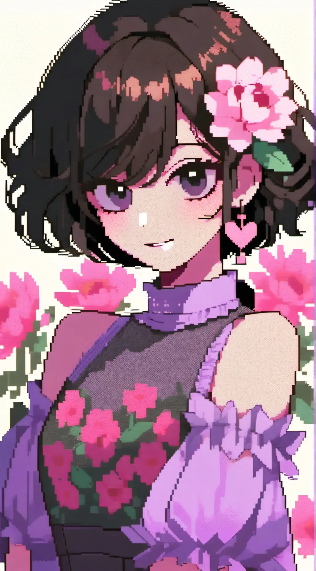 ai character: bloom!  background