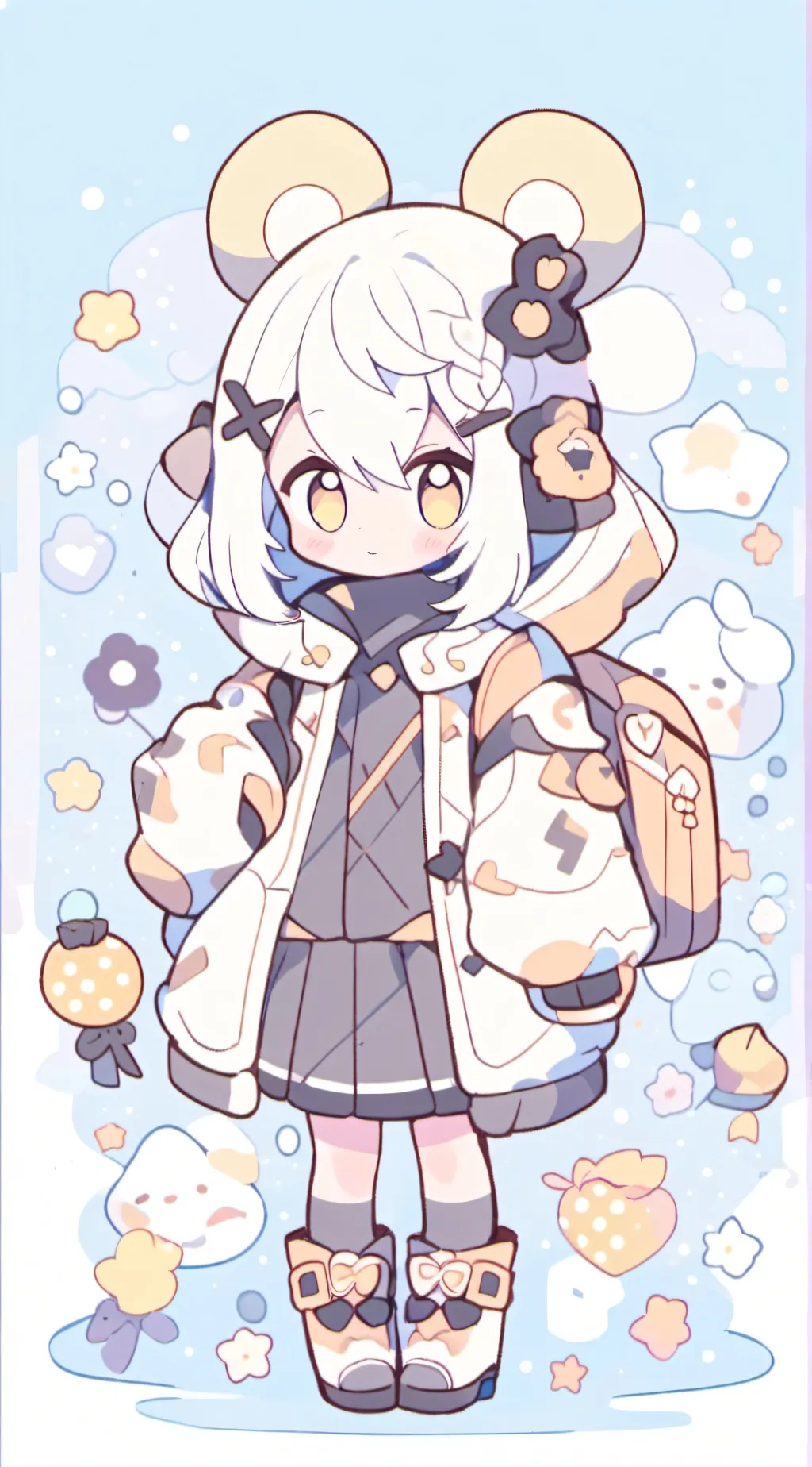 ai character: yuri nating background