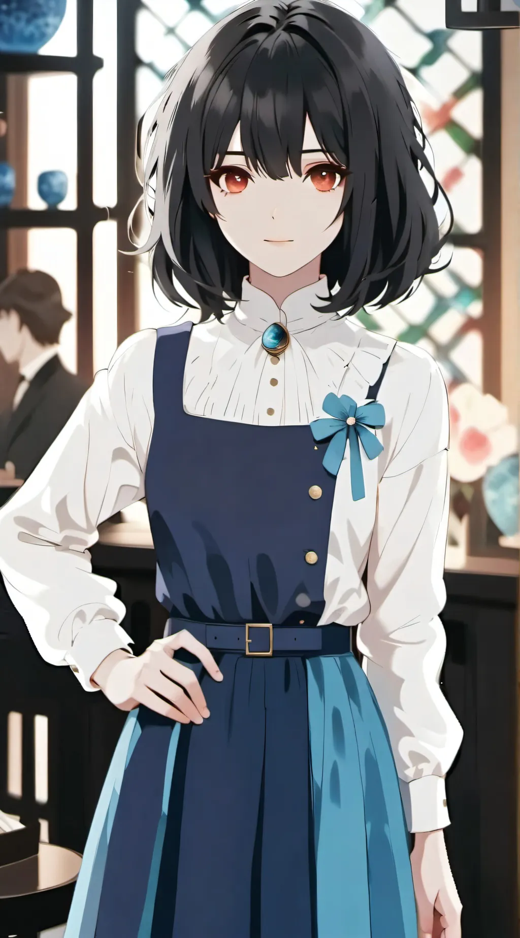 ai character: starbuck worker background