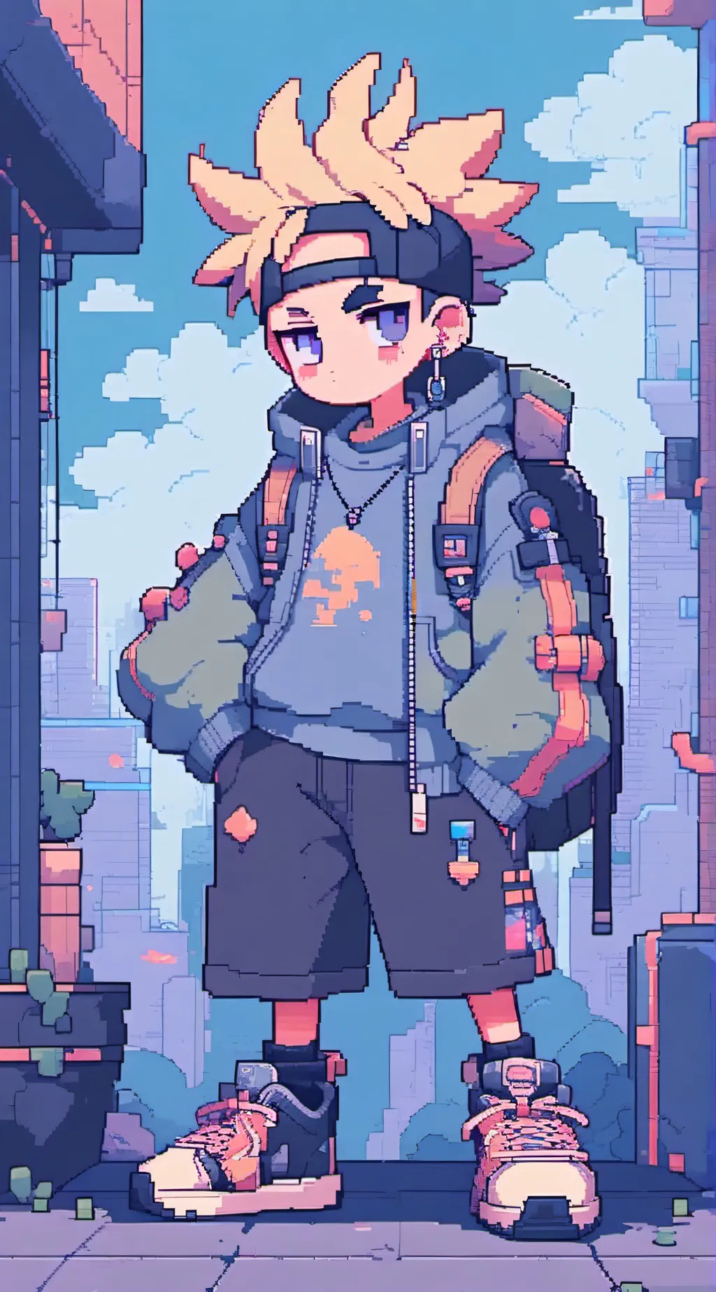 ai character: Sprunki! background