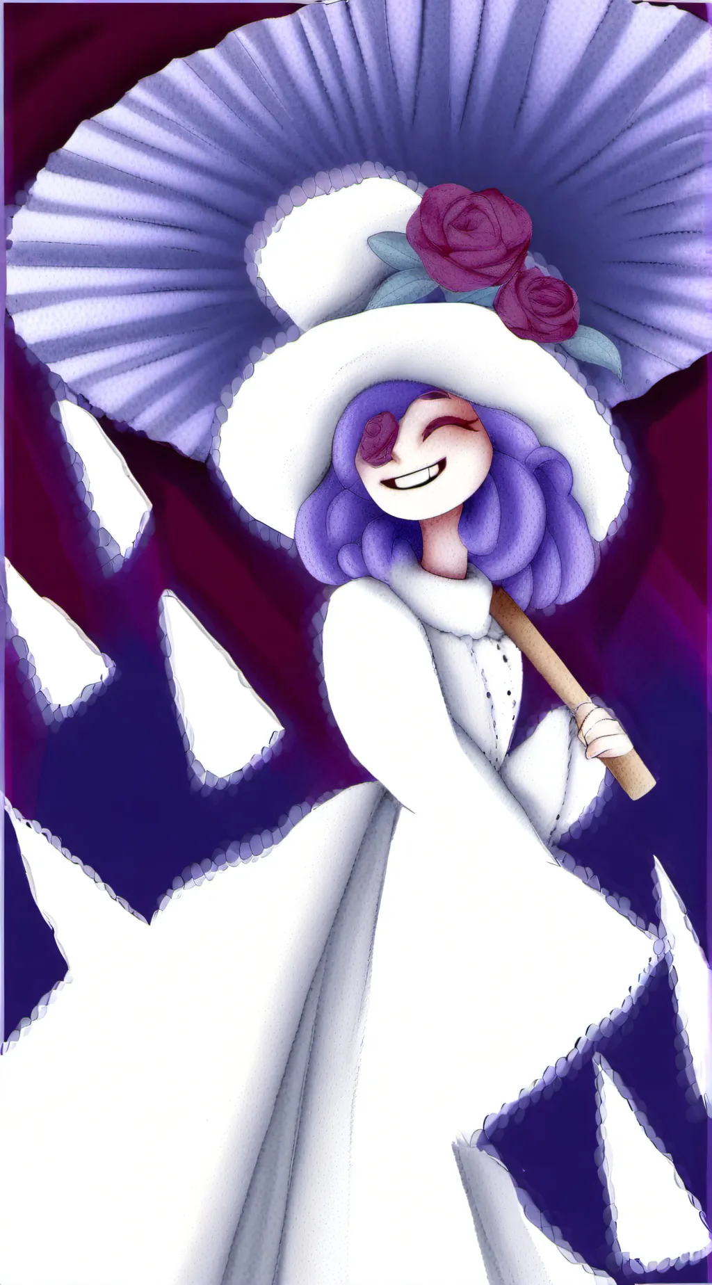 ai character: Boo Quette background