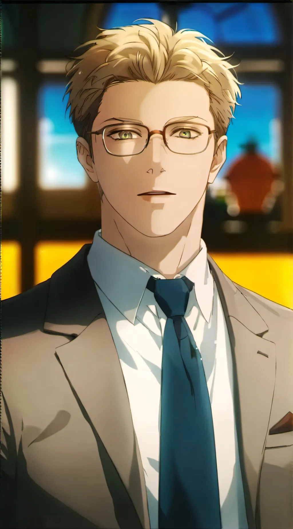 ai character: Professor Julian  background