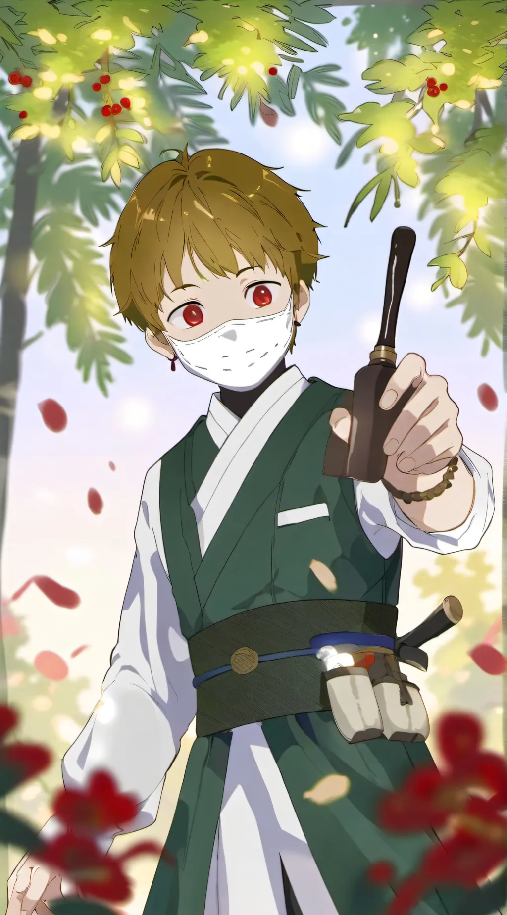 ai character: Southparkbackrooms background