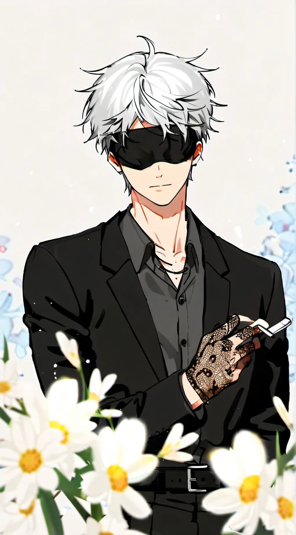 ai character: ~GOJO~ background