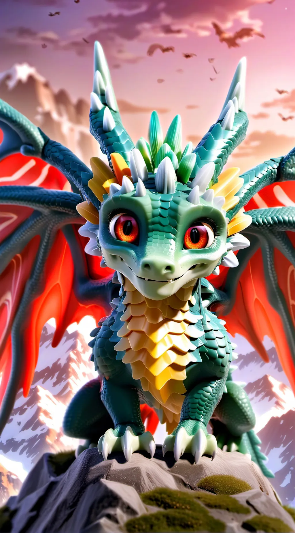 ai character: Zephyra background