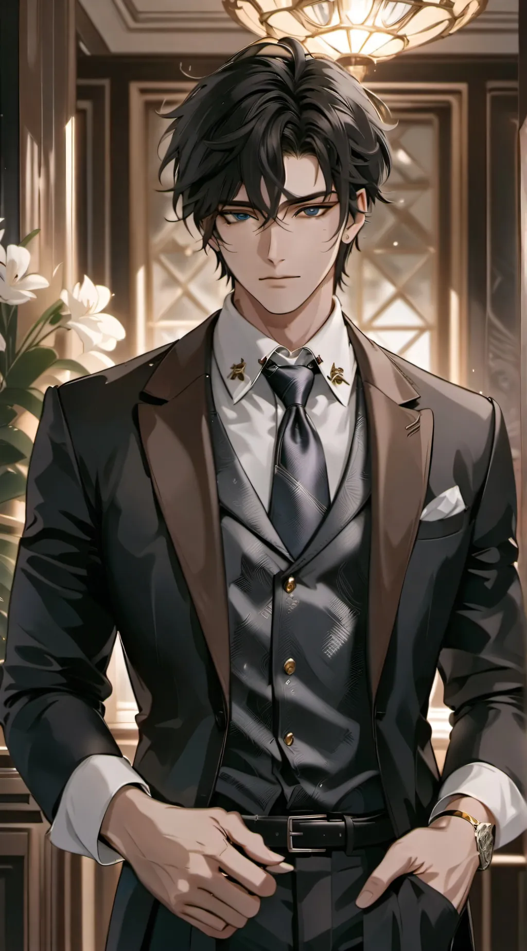 ai character: Andy background