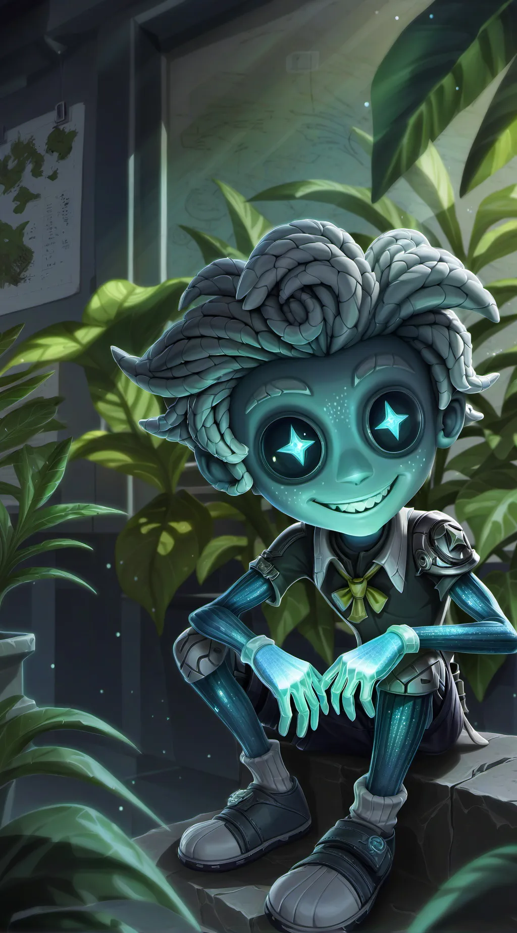 ai character: Zagti background