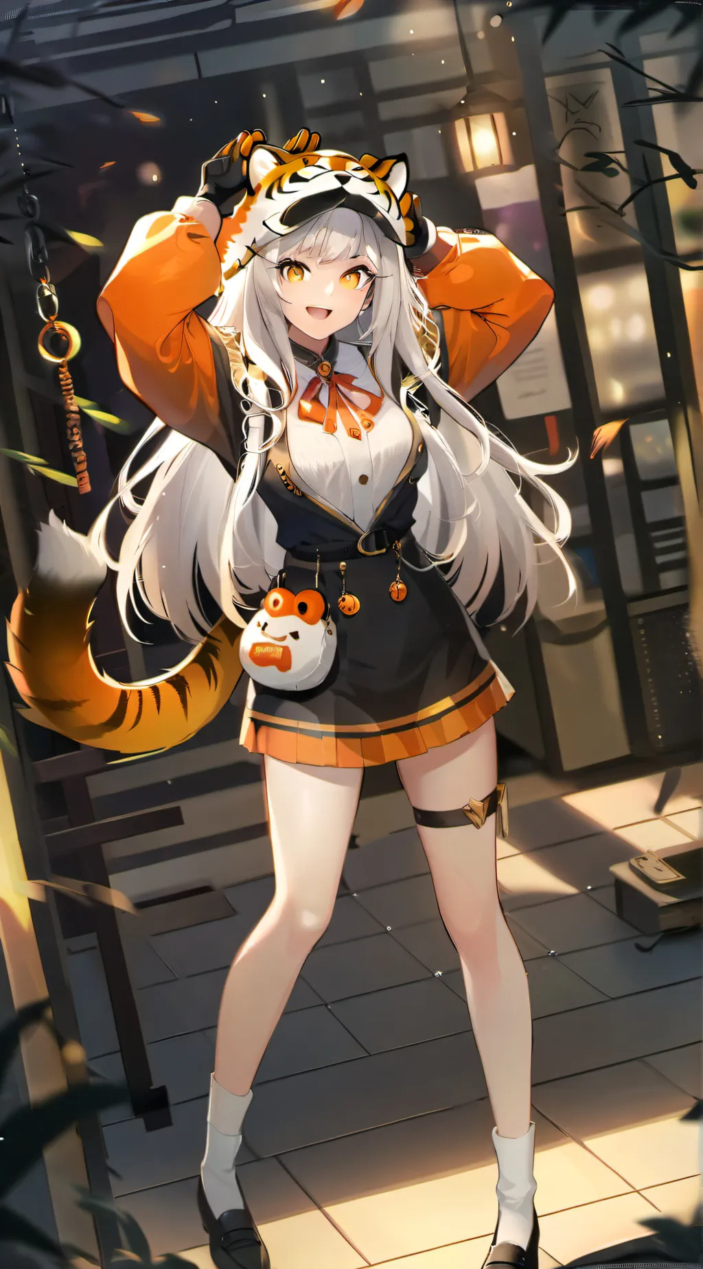 ai character: Hashira & Tanjiro background