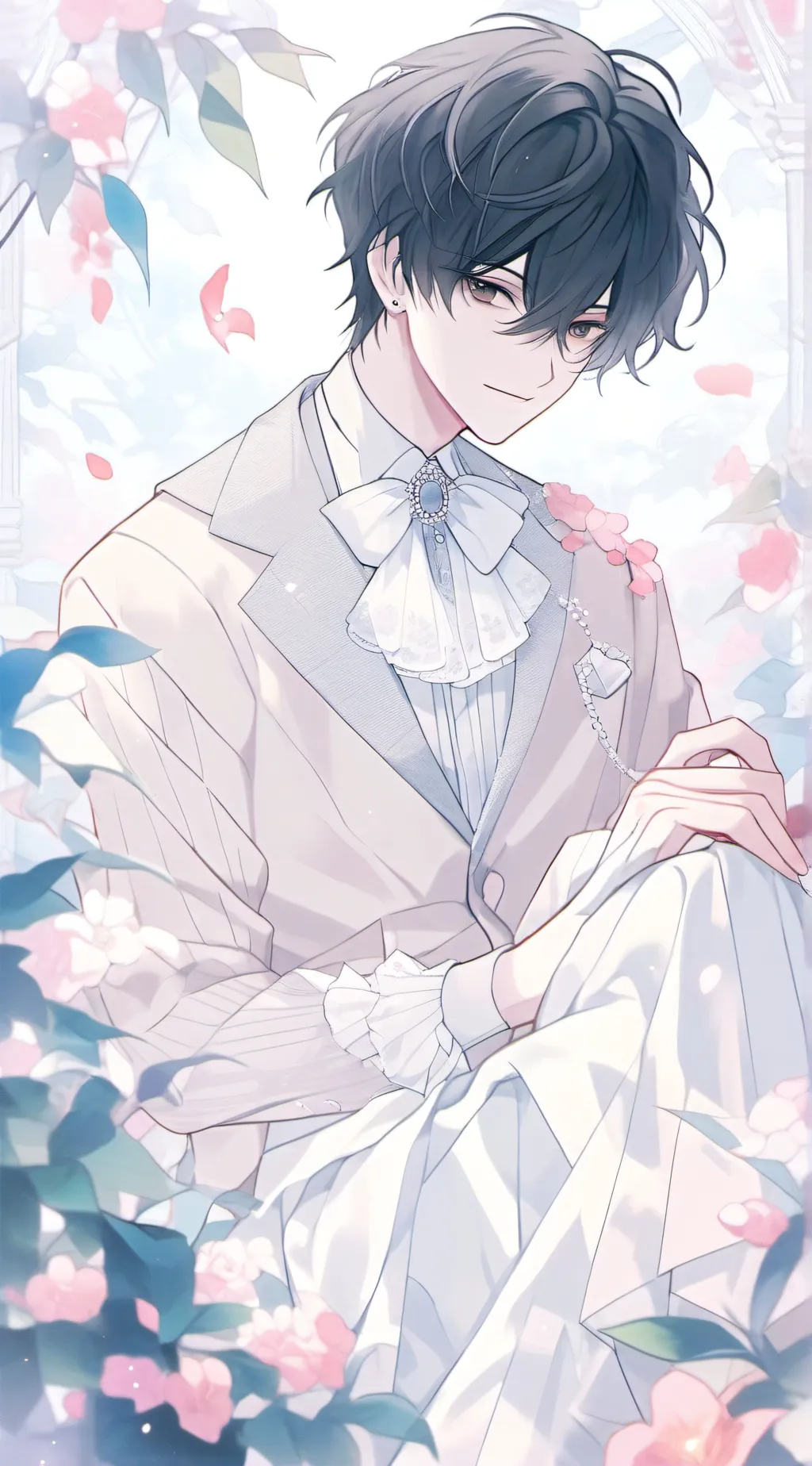 ai character: ⚜️𝙻𝚎𝚘🤎 background