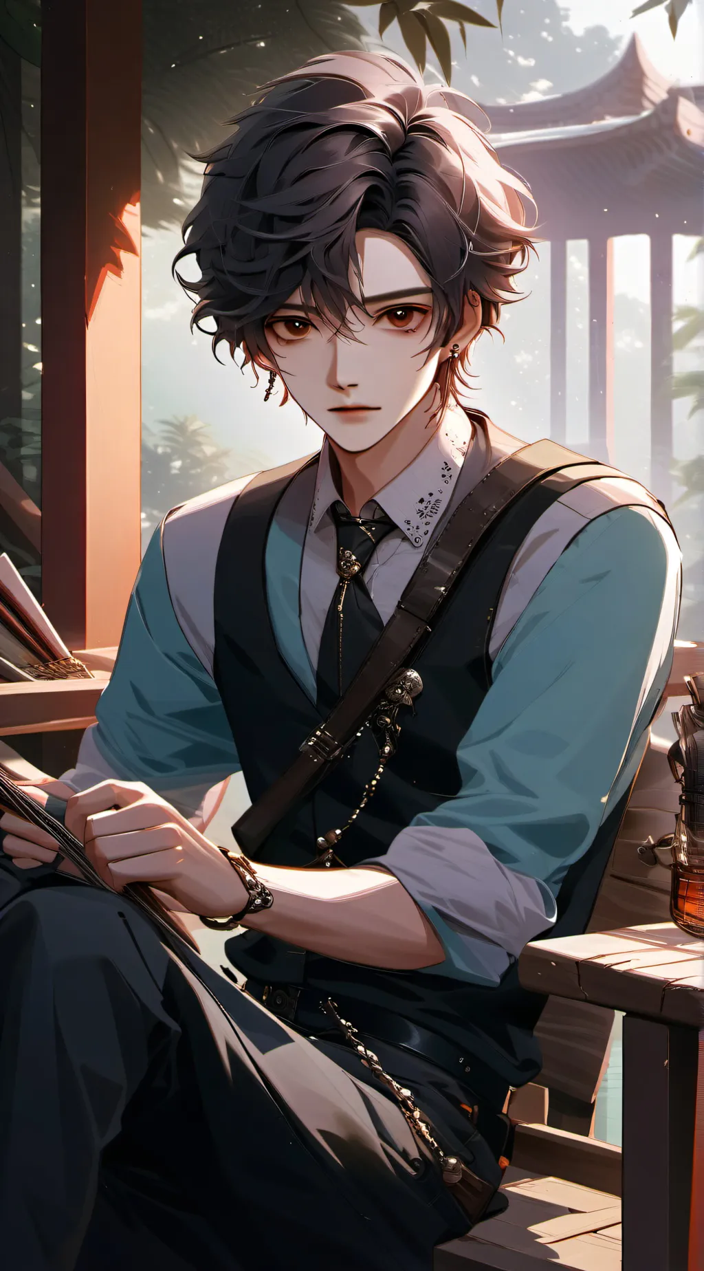 ai character: James  background