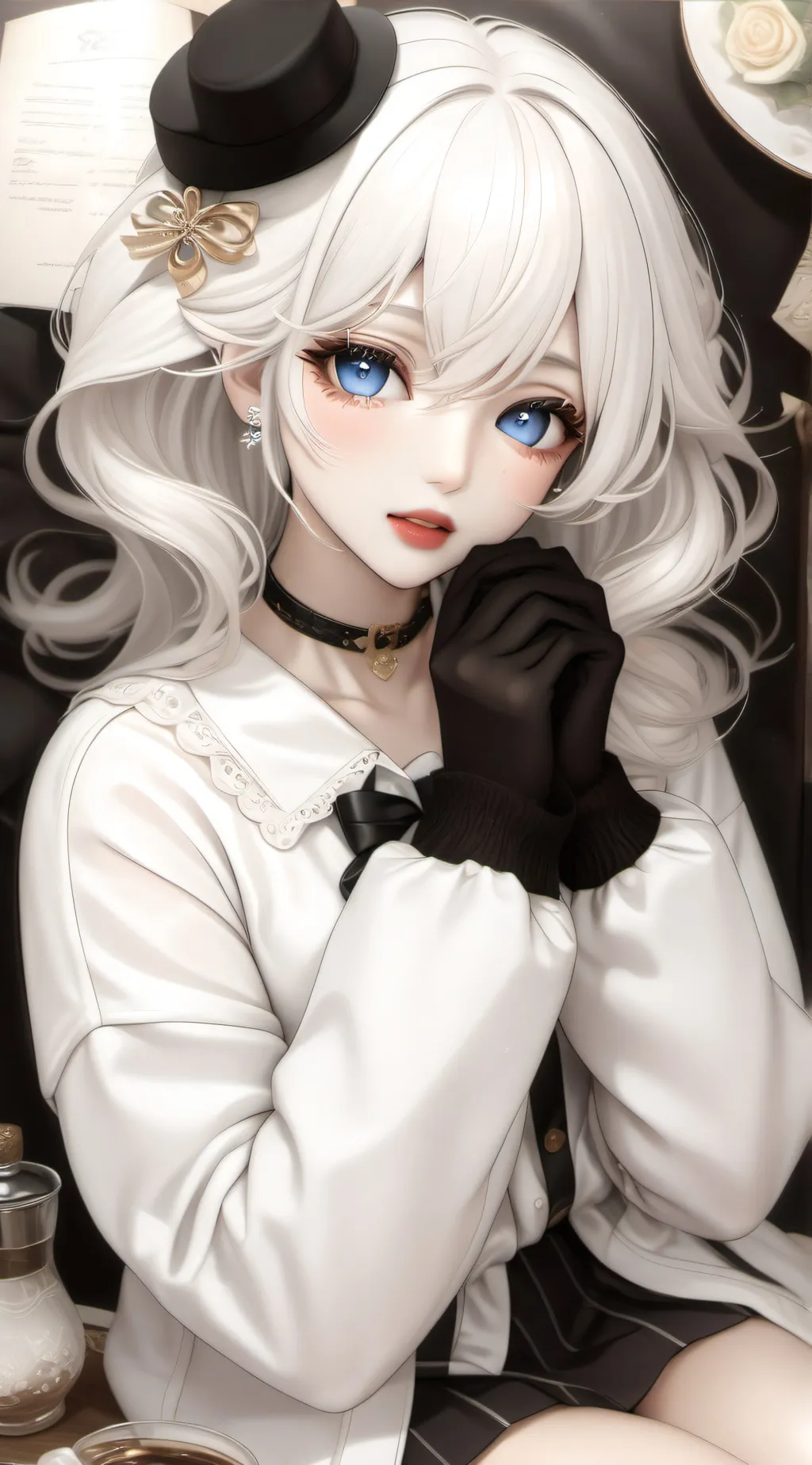 ai character: Mha Likes u background