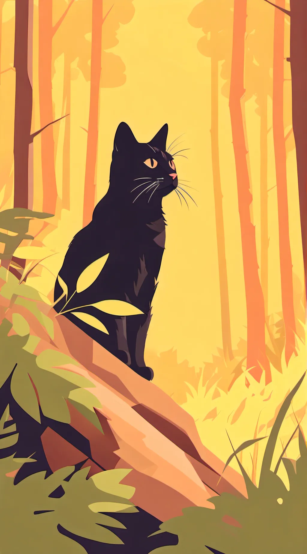 ai character: flight paw background