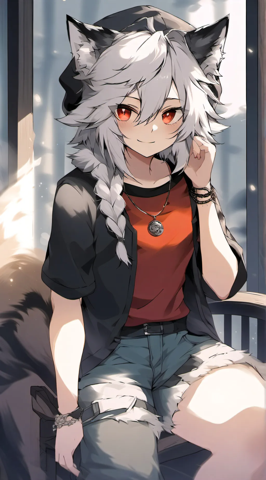 ai character: Naoko Myoto background