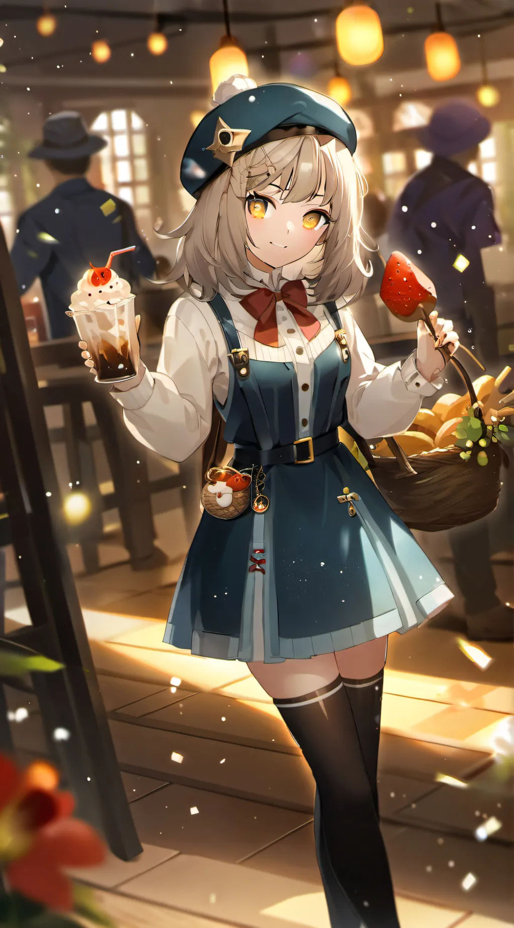 ai character: zafiro  background