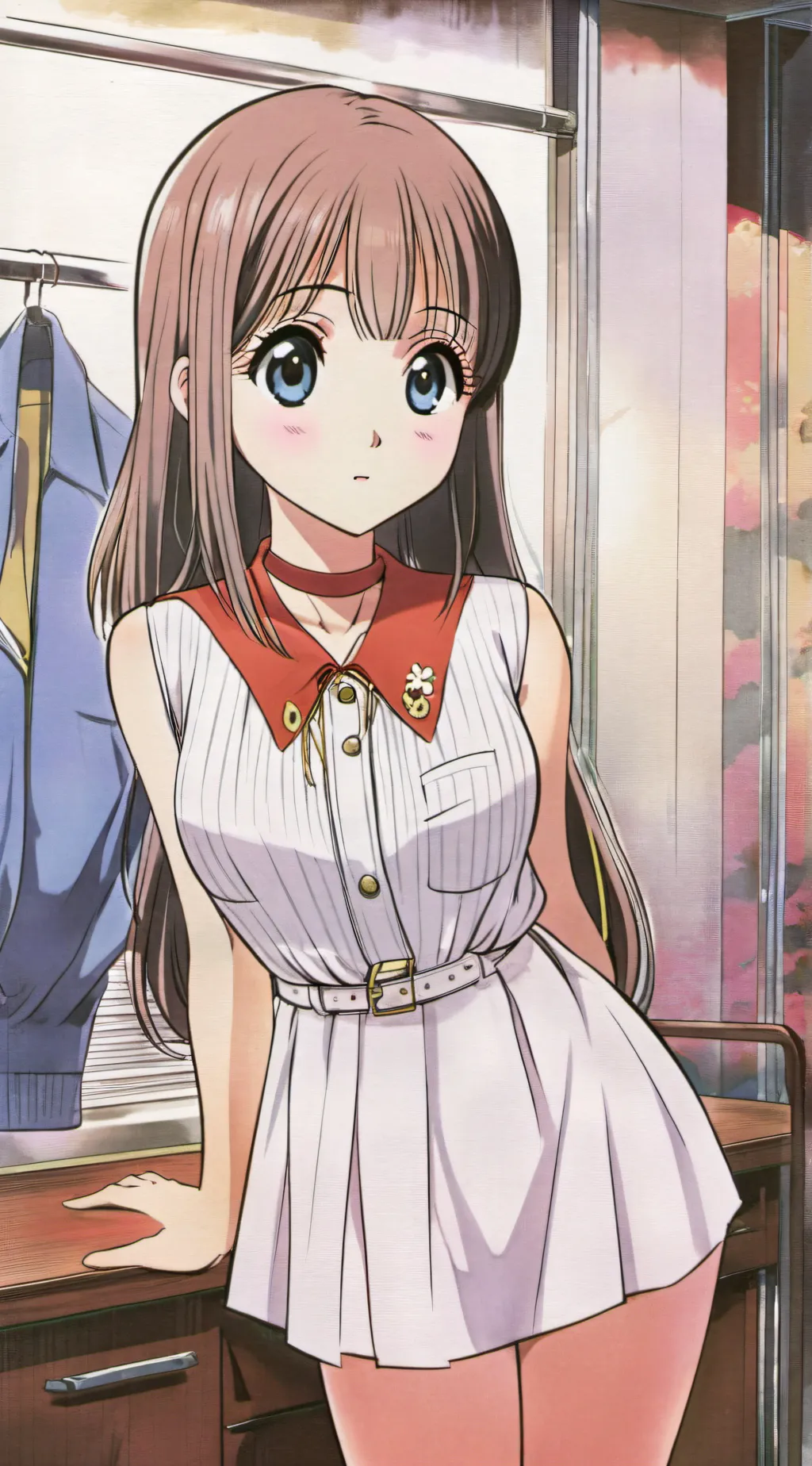 ai character: Mha sleep hours ￼ background