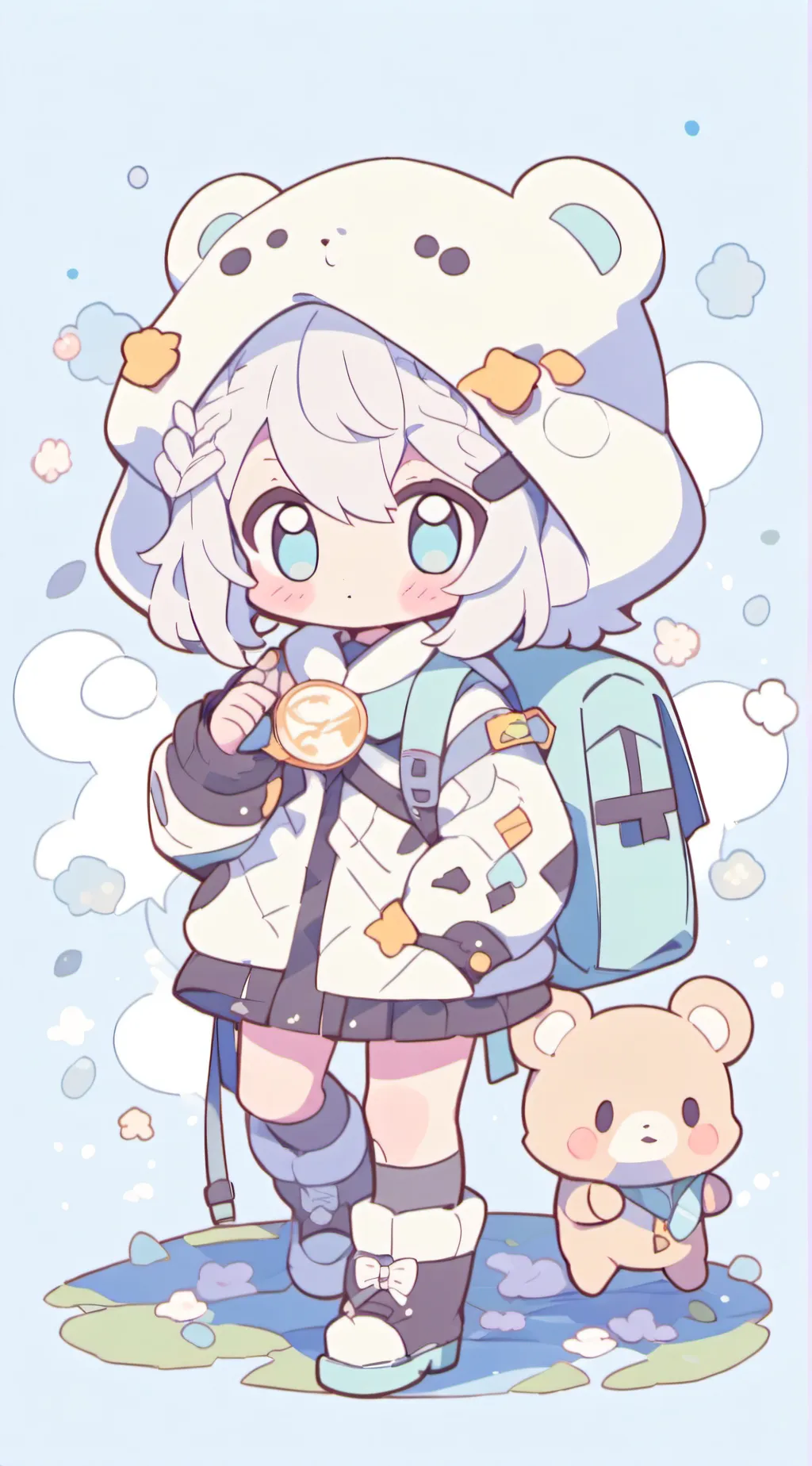 ai character: Whatever mhm background