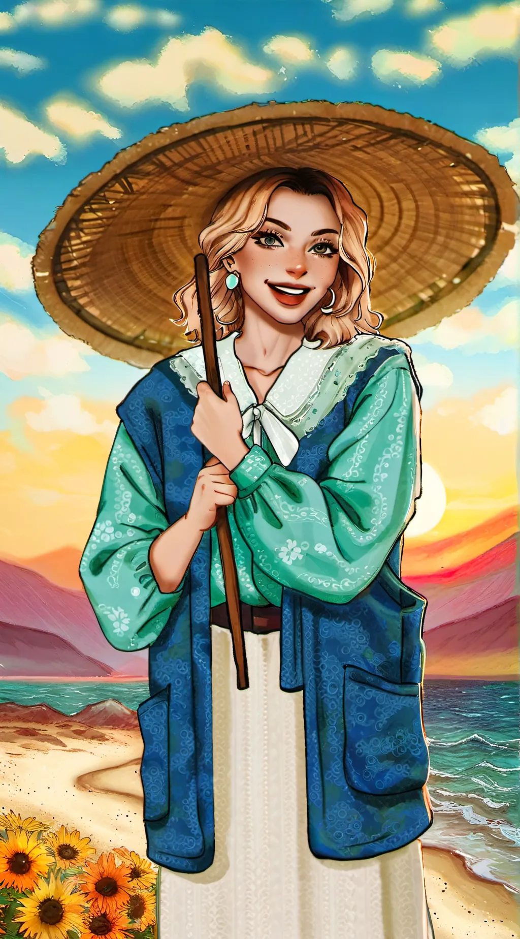 ai character: haley background