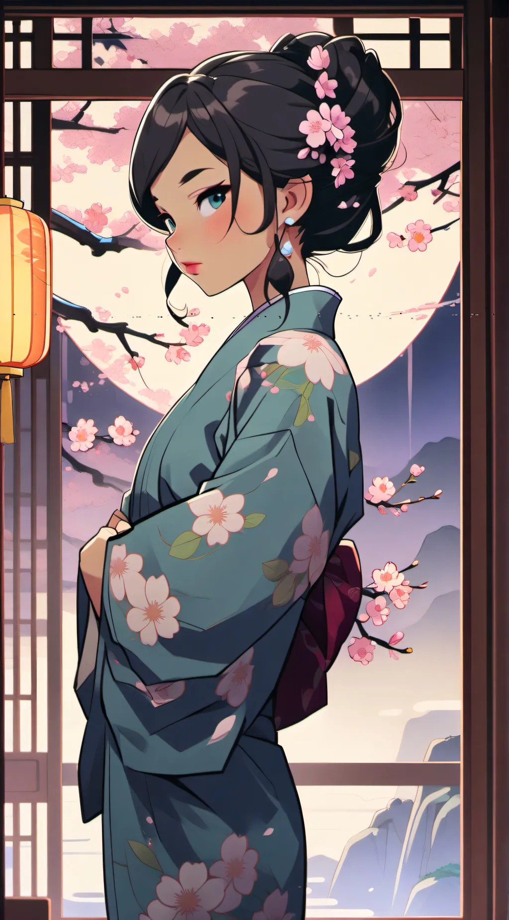 ai character: Shinobu poison background