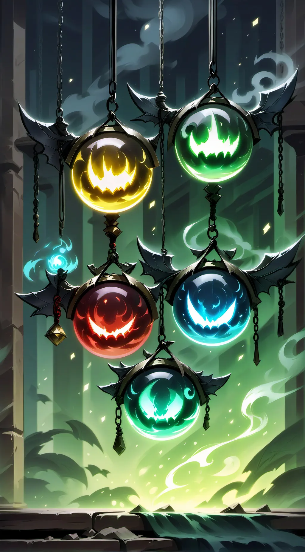 ai character: ØŘƁŠ background