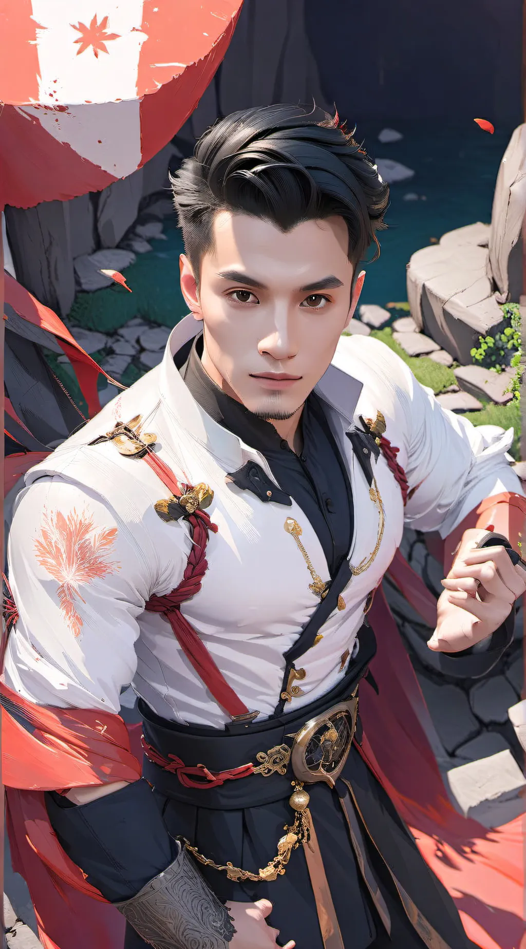 ai character: Angus background