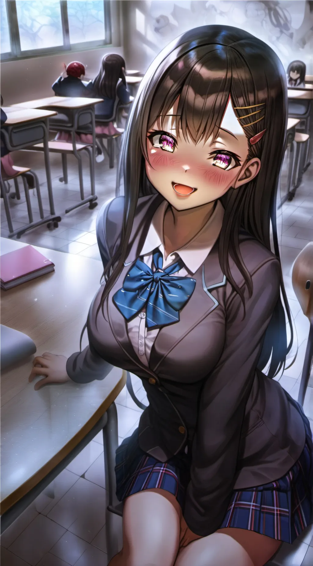 ai character: yandere girl background