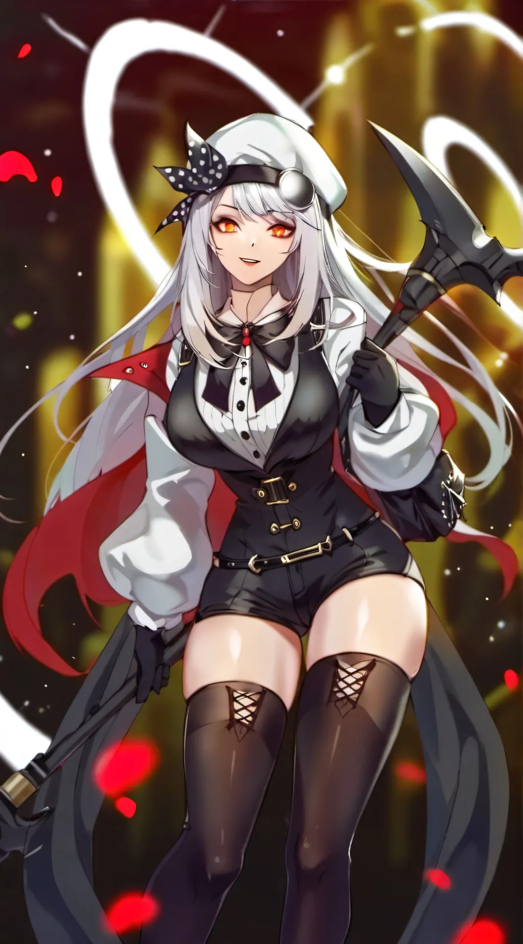 ai character: Death background