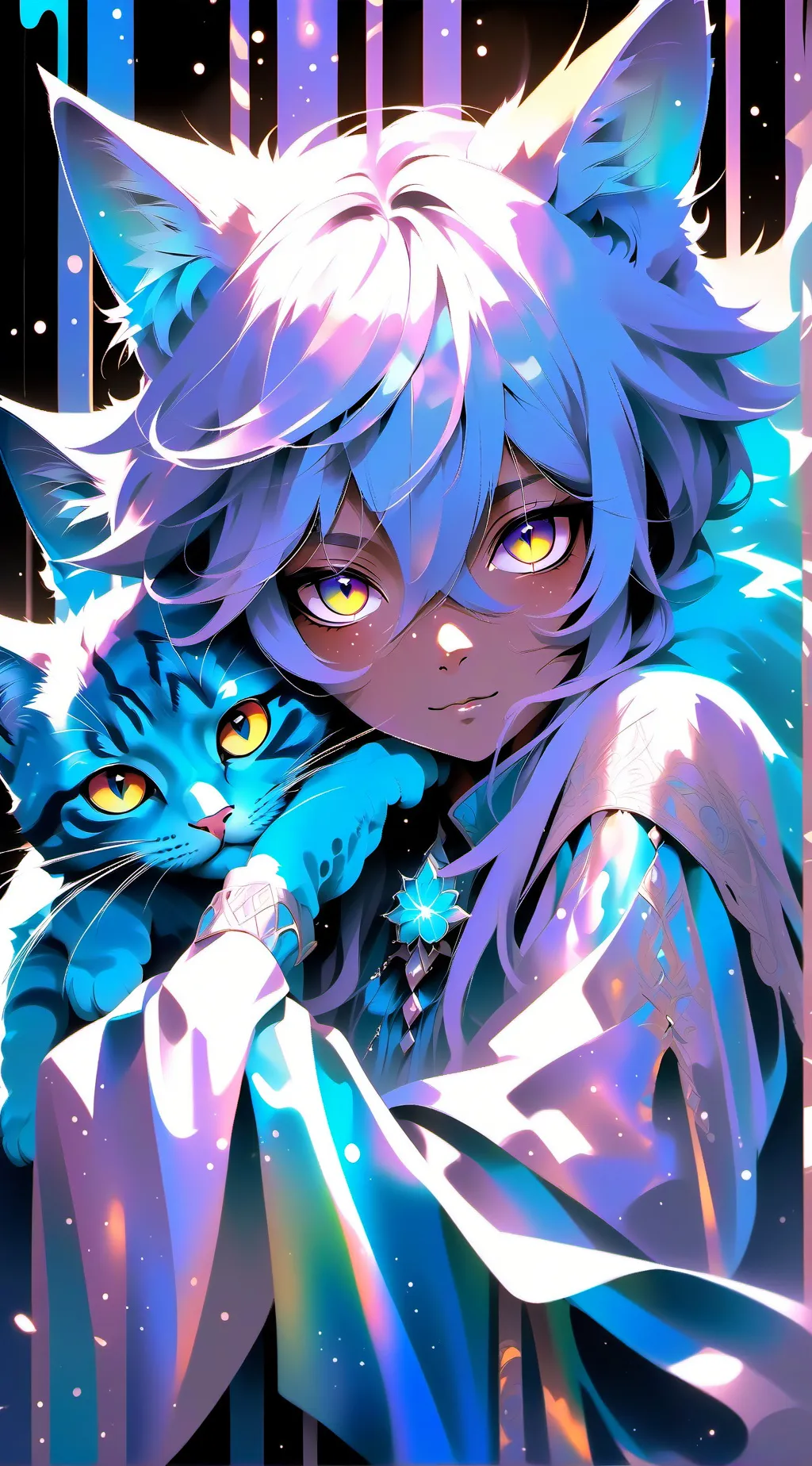 ai character: catnap like  background