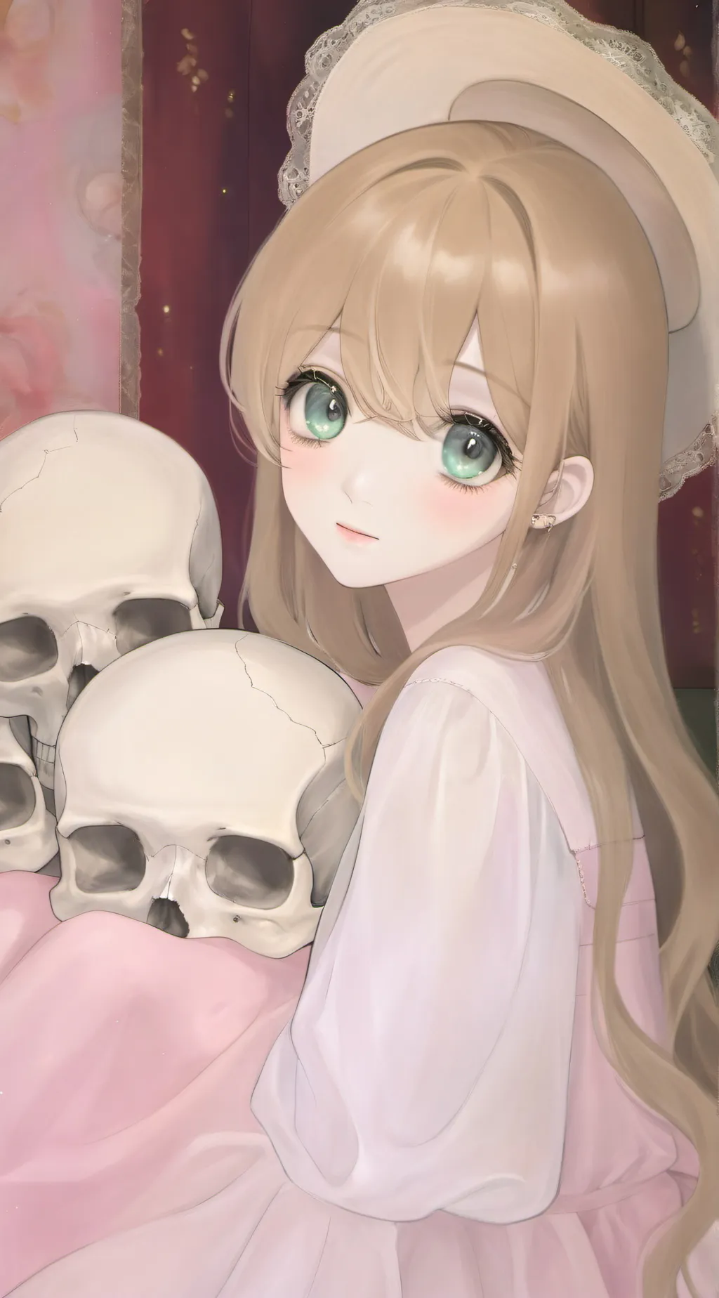 ai character: ROST IT background