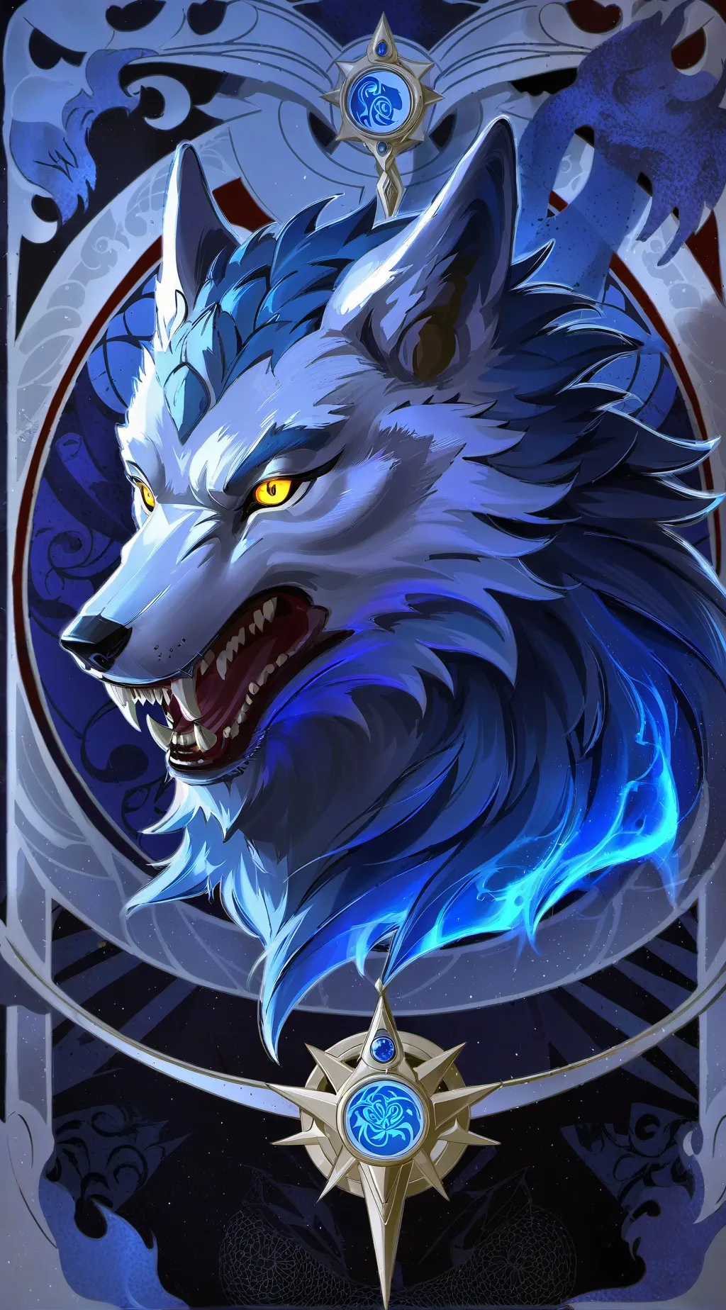 ai character: Beaststars background