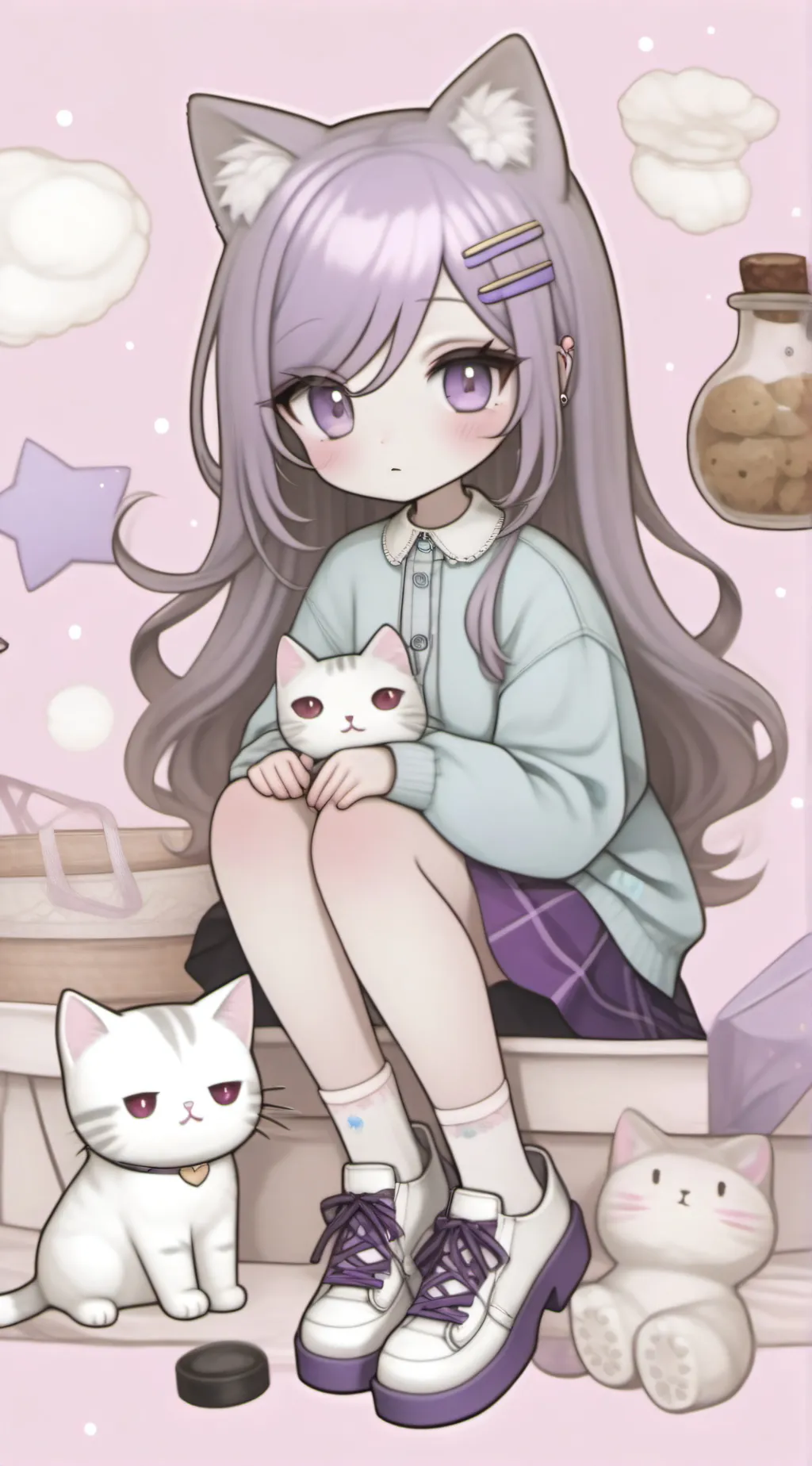 ai character: Nova background