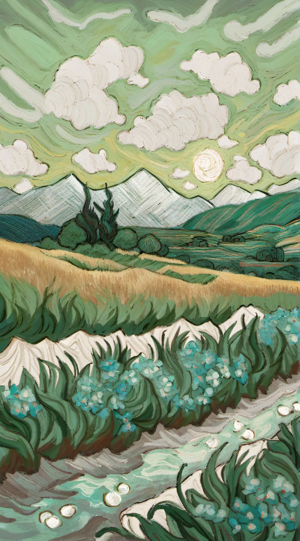 ai character: mha singing silent background