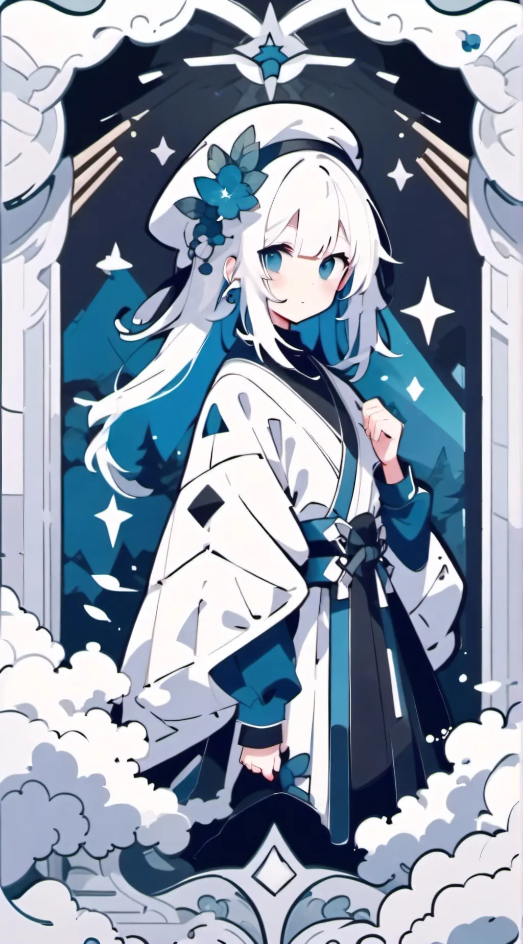 ai character: lily background