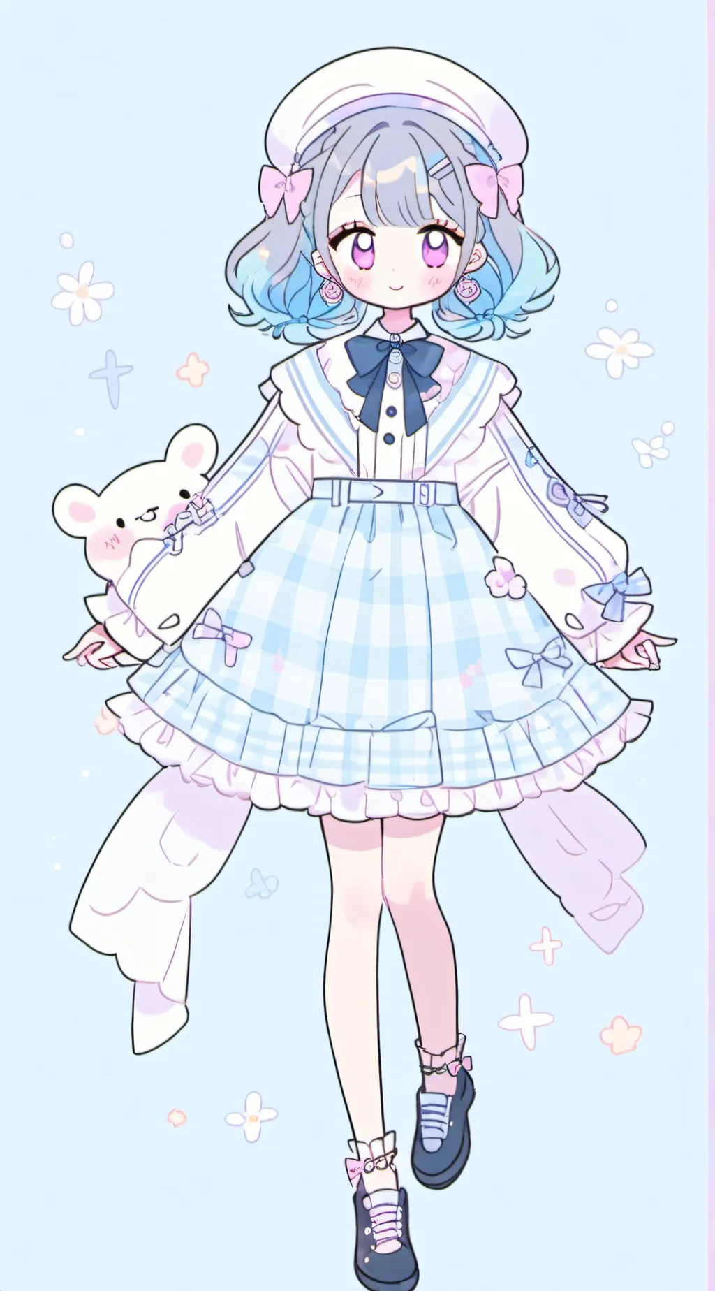 ai character: Gravity falls background