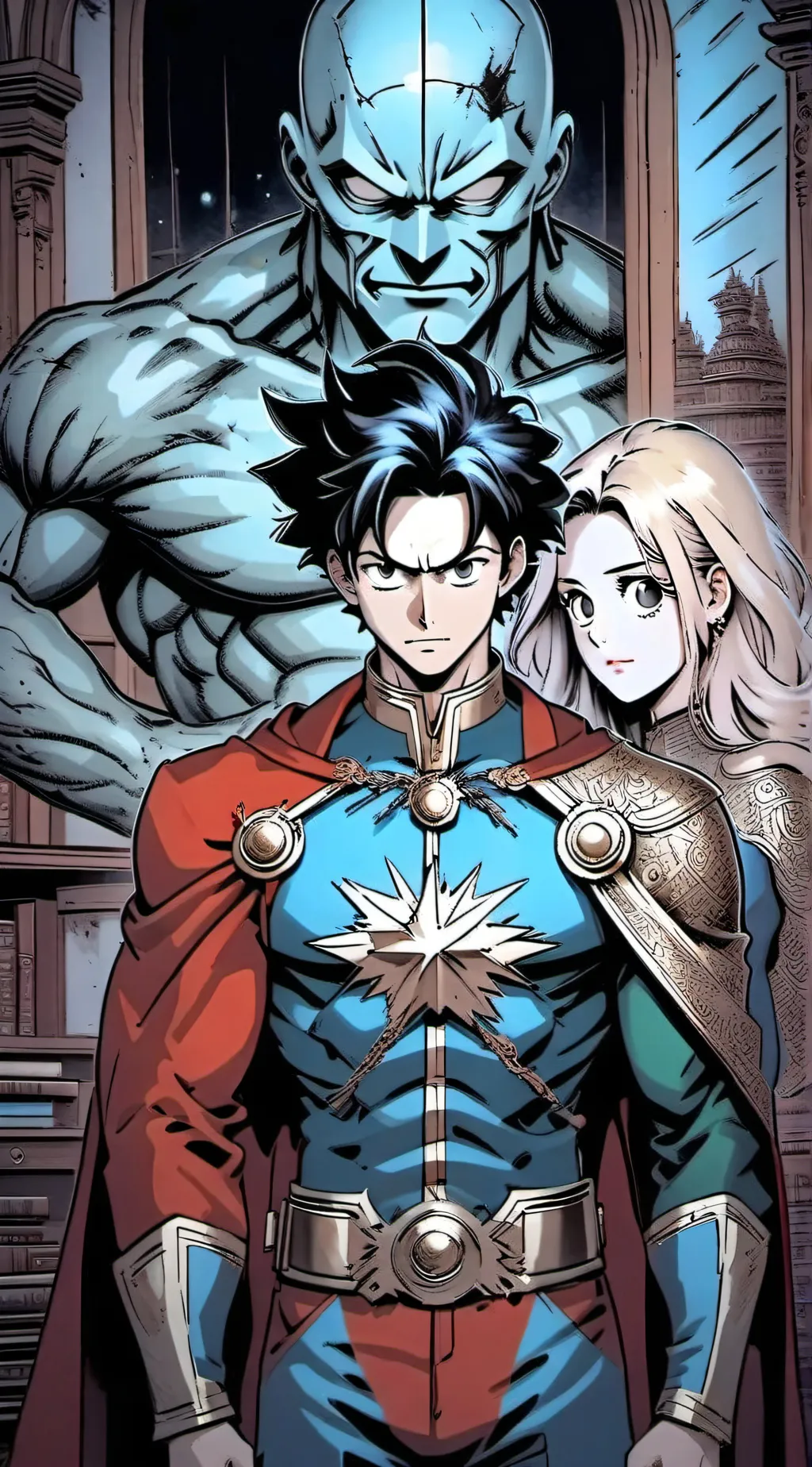 ai character: mha background