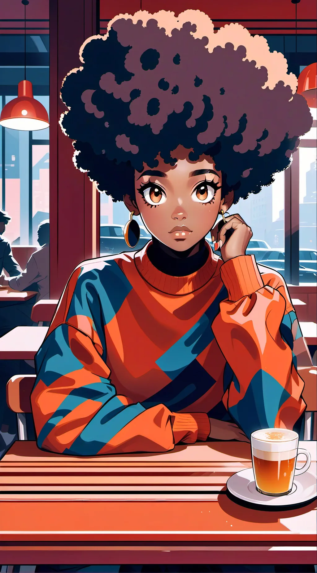 ai character: Jenny Carter background