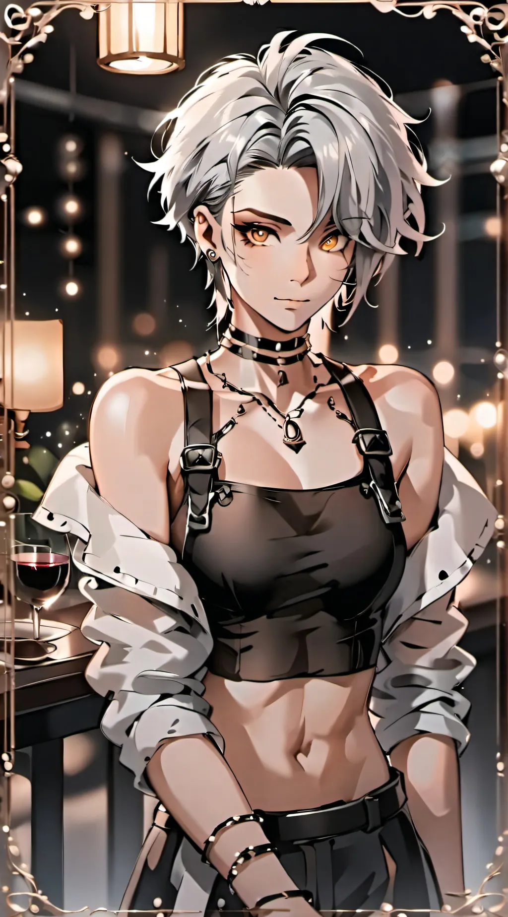 ai character: Sasha background