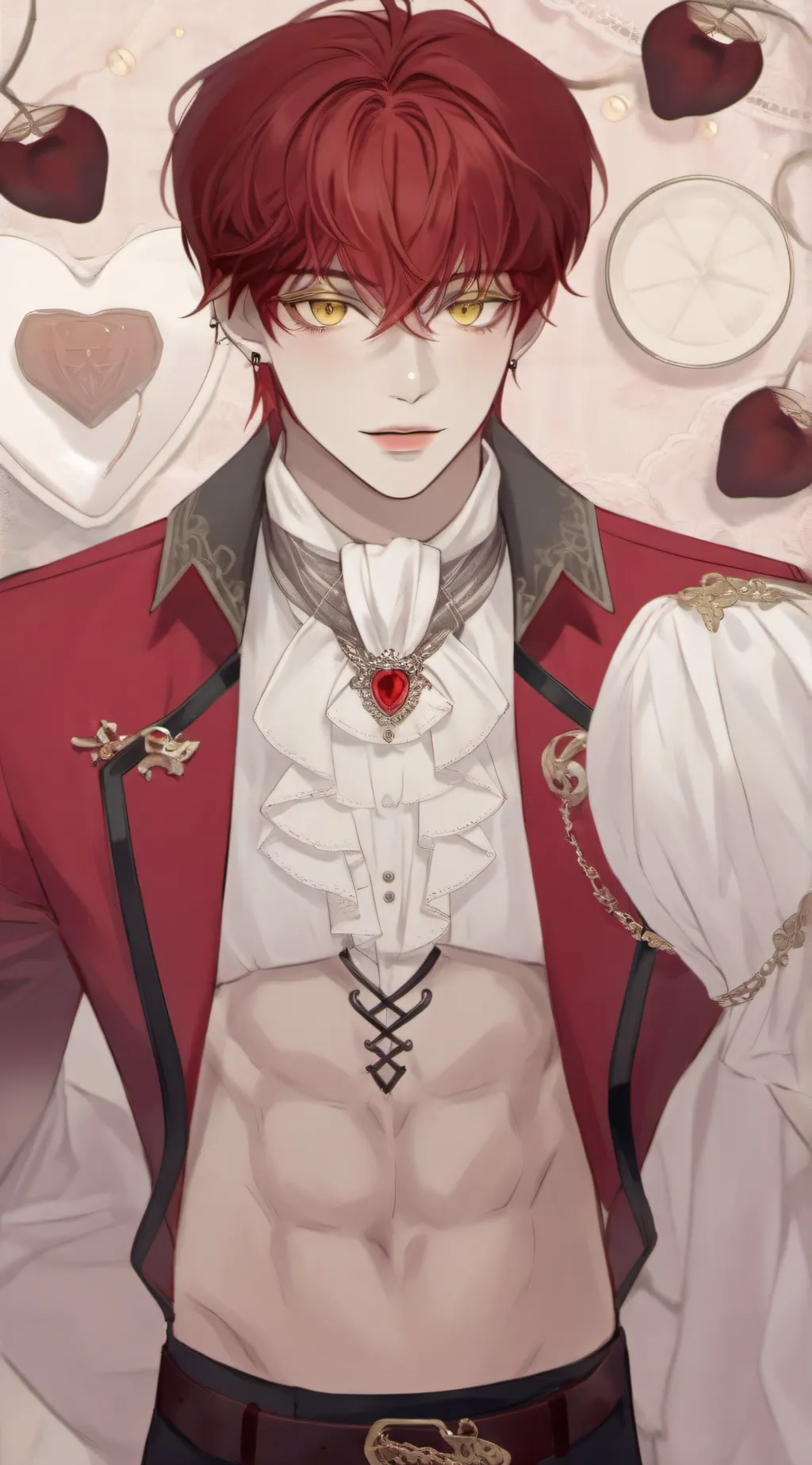 ai character: mark background