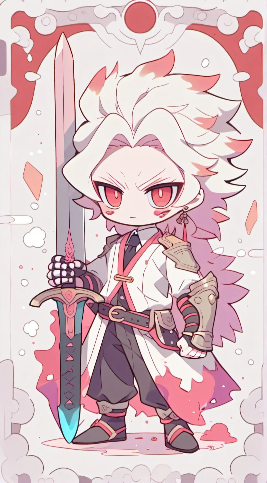 ai character: Garten of ratt background