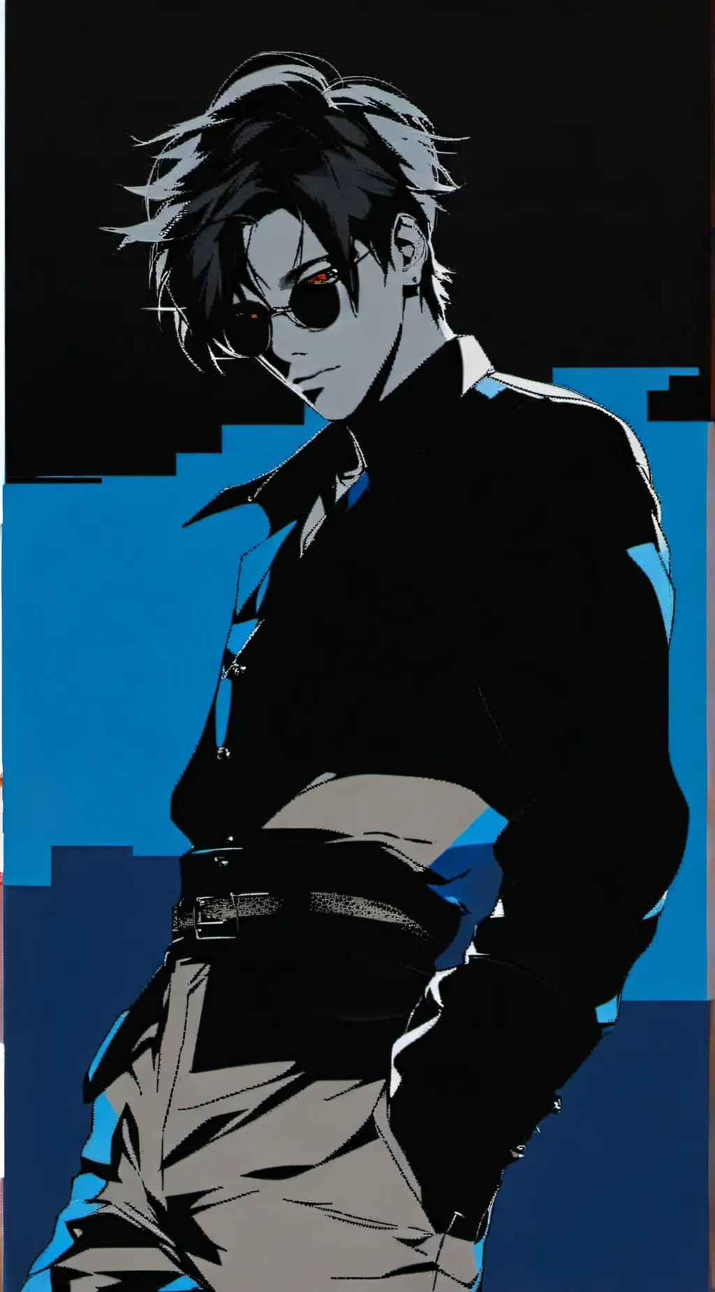 ai character: ☆hunter☆ background