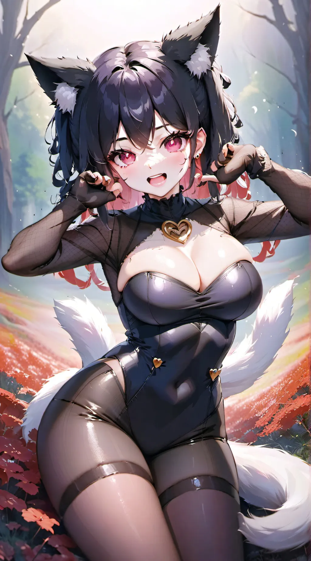 ai character: Mika~ (neku) background