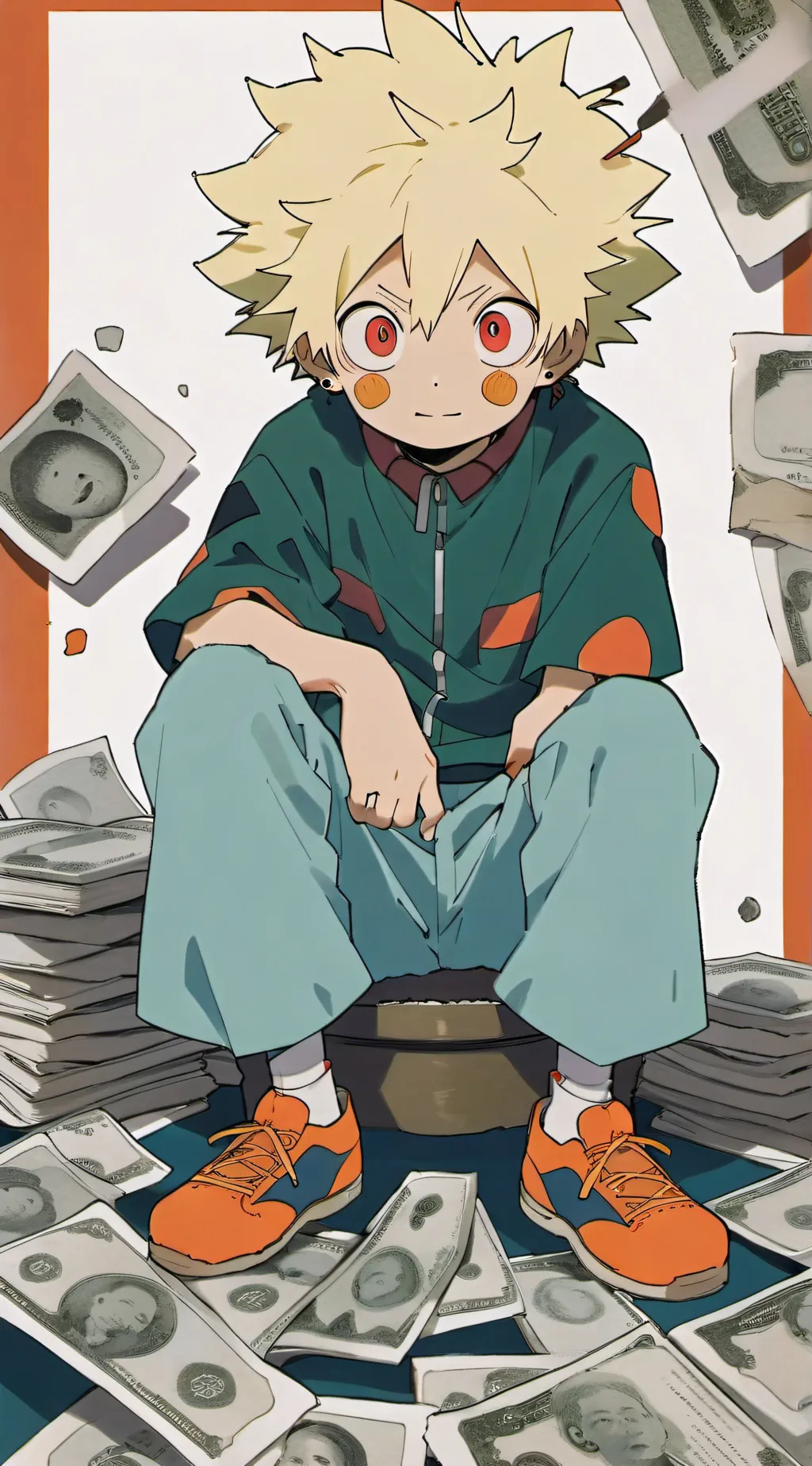 ai character: Mha strongest background