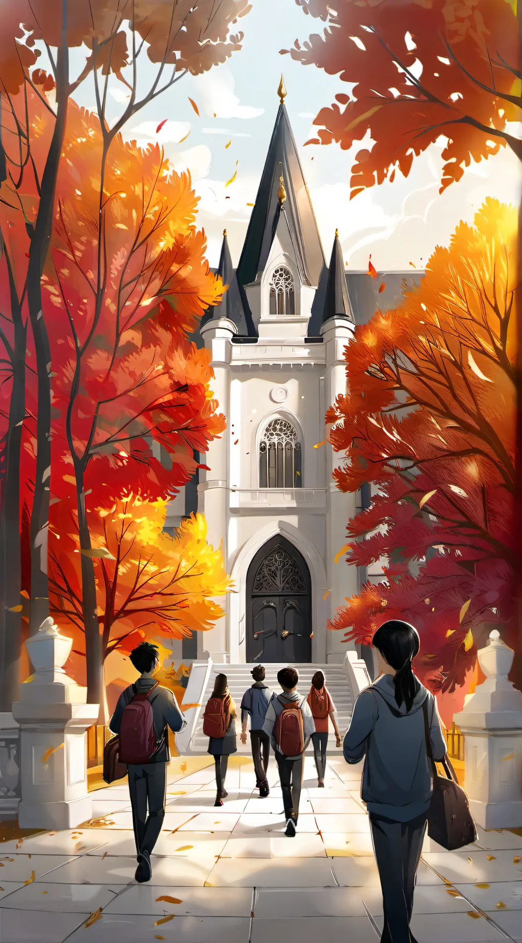 ai character: Mha academia background