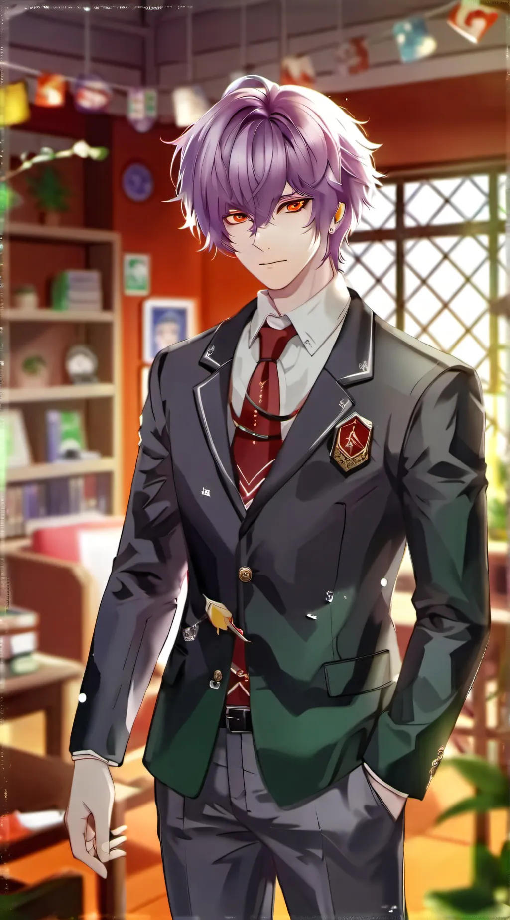 ai character: Hitoshi Shinsou background