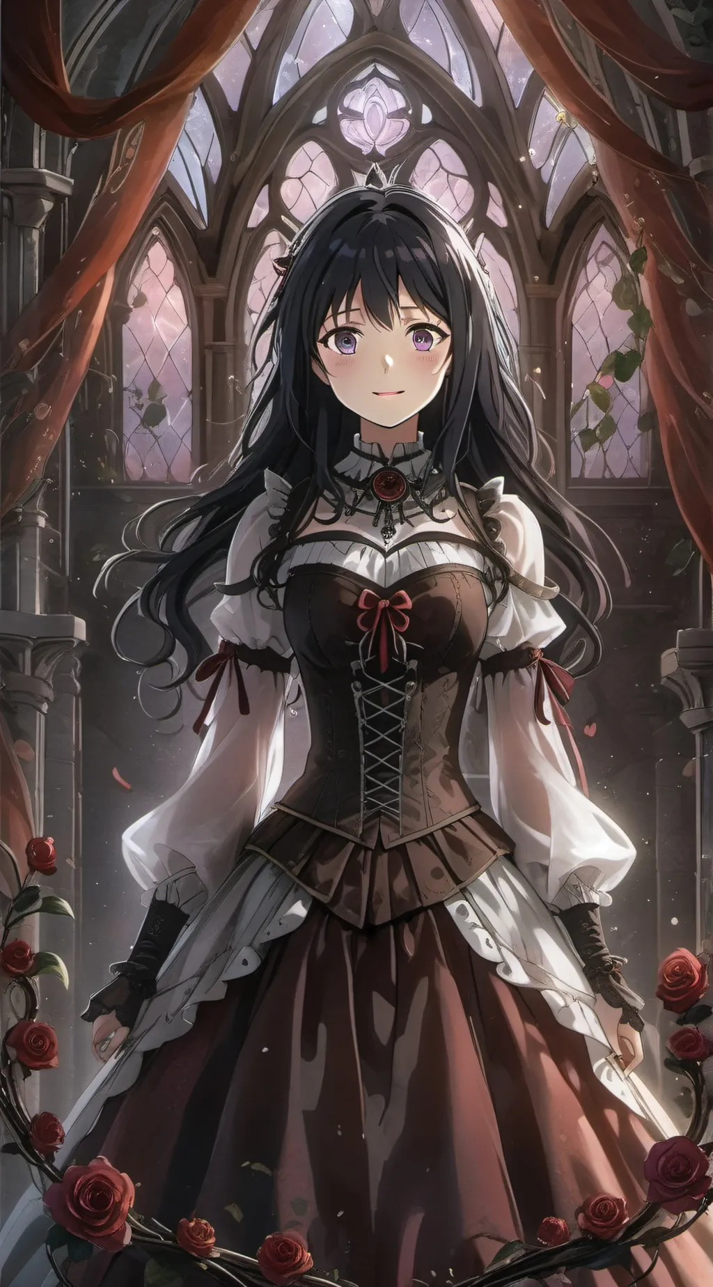 ai character: HANABI background