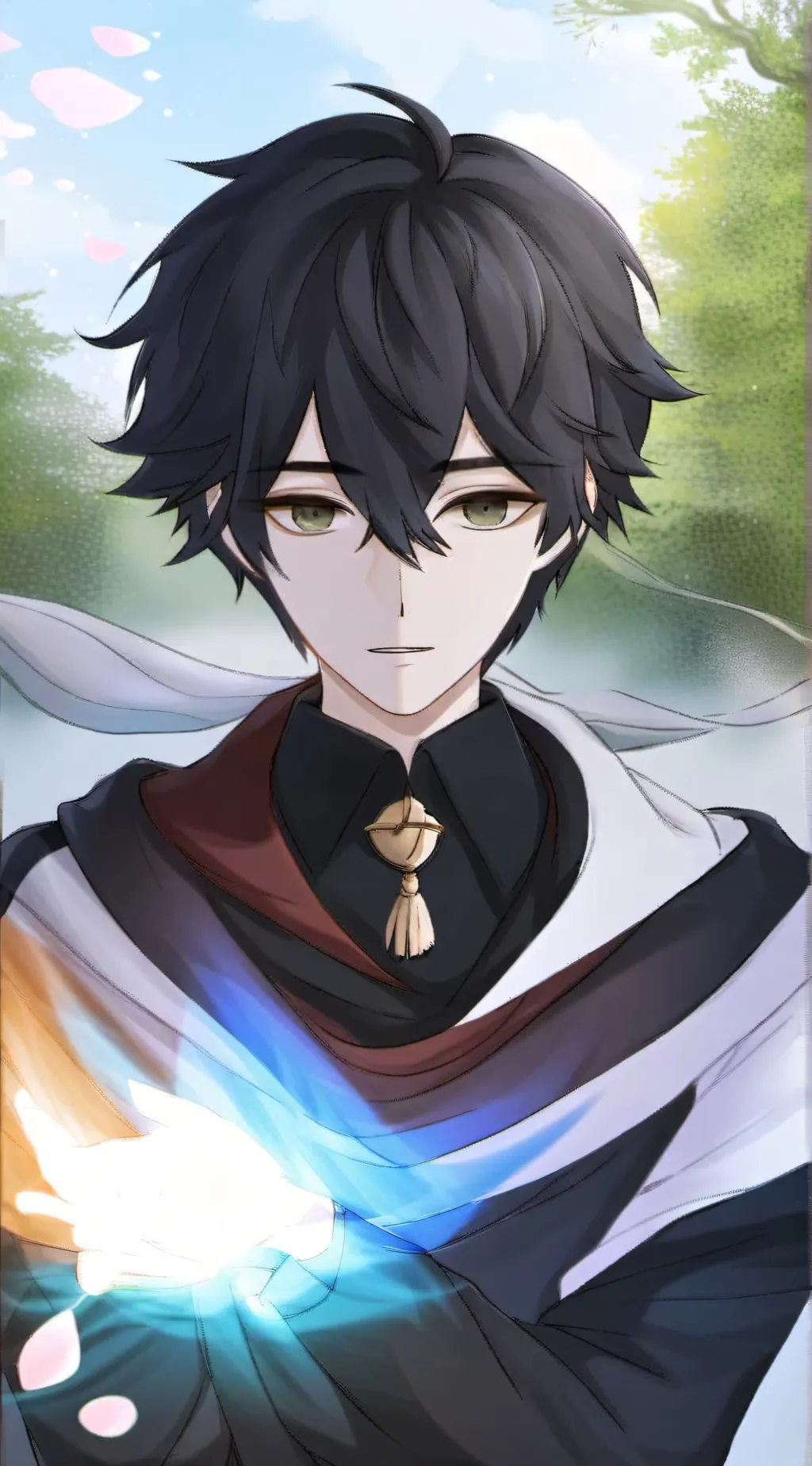 ai character: Marco  background