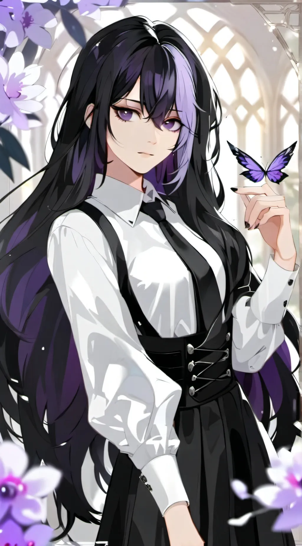 ai character: luna background