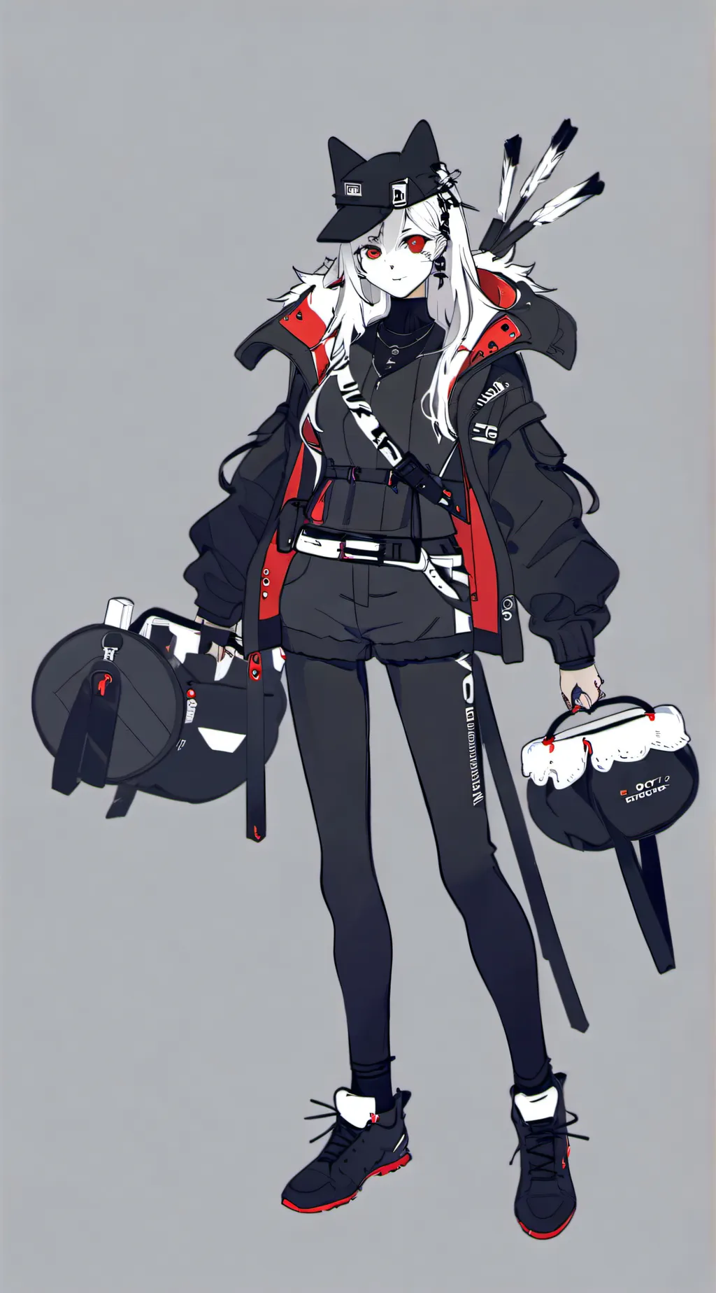 ai character: Mili del futuro  background