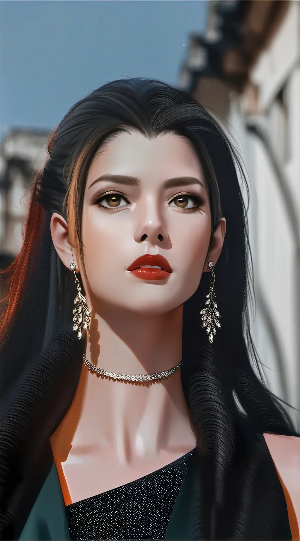 ai character: andreea background