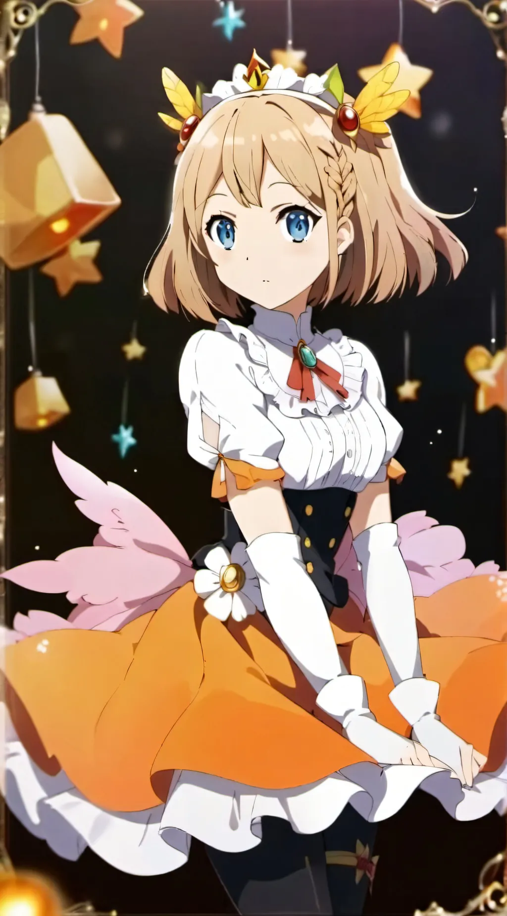 ai character: Serena background